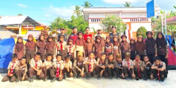 Luar biasa, Pramuka Penggalang SD Inpres 5/81 Pationgi dan SD Inpres 12/79 Pationgi Jalani Latihan Gabungan (Latgab) dan Persami