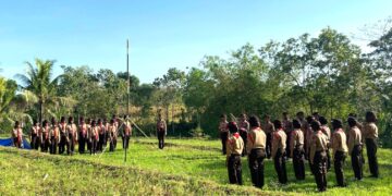 Regu Tangguh SMPN 1 Lappariaja Diharapkan Terbentuk Melalui Perkemahan