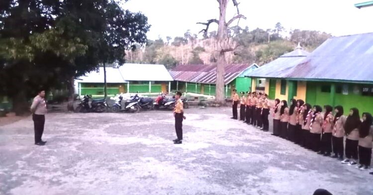 Gudep 20.093-20.094 Umar Bin Khattab & Ummu Salamah Pangkalan MA Ibadurrahman Muttahidah Cekko Laksanakan Kegiatan Penerimaan Tamu Ambalan Pramuka