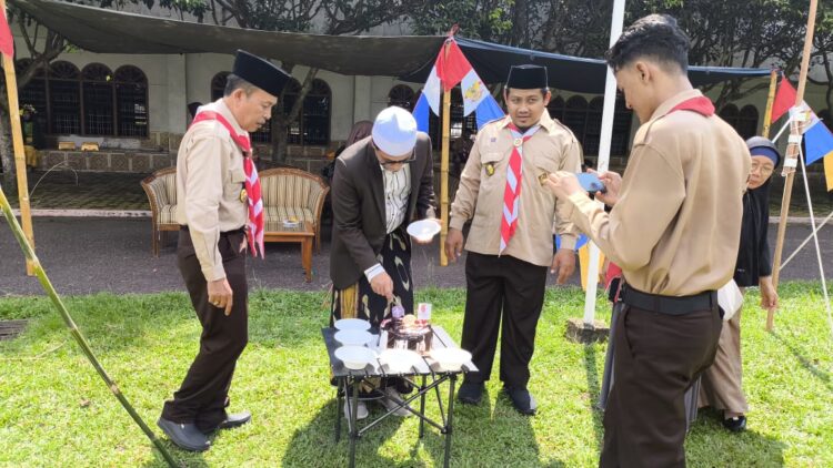 Memperingati Hari Santri Nasional Pramuka, Pondok Pesantren Al Kausar Al Akbar Menggelar Perkemahan Sabtu Ahad (Persahad)