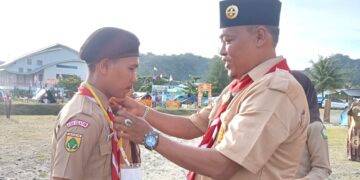 Ratusan Penegak Se Aceh Selatan Ikut Bagian Giat Prestasi Penegak 2024