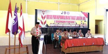 Tingkatkan Jumlah Pembina, Kwartir Cabang Grobogan Gelar Kursus Mahir Lanjutan Penegak