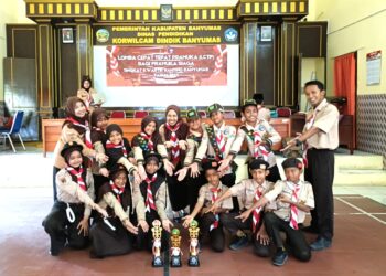 SDN 2 Papringan Juara Lomba Cepat Tepat Pramuka Tingkat Kwarran Banyumas