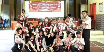 SDN 2 Papringan Juara Lomba Cepat Tepat Pramuka Tingkat Kwarran Banyumas