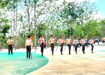 Ratusan Peserta dari 15 Kwarran Meriahkan Lomba Galang Gunungkidul Tahun 2024