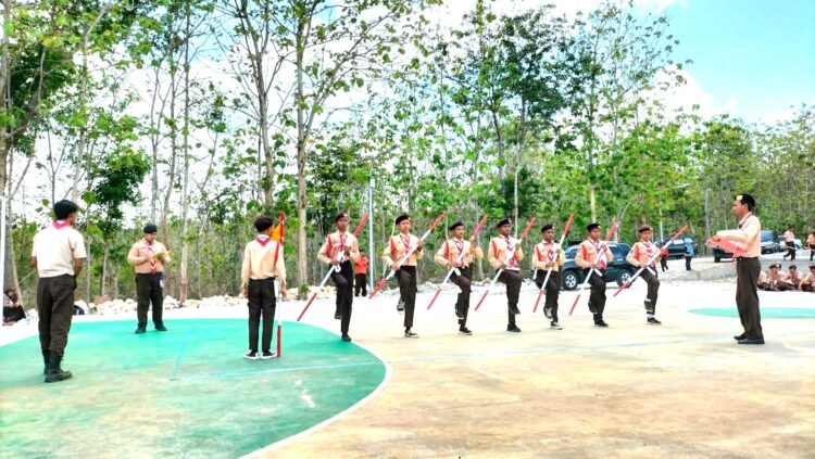 Ratusan Peserta dari 15 Kwarran Meriahkan Lomba Galang Gunungkidul Tahun 2024