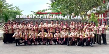 Persiapkan Calon Pramuka Penegak Garuda, Kwarran Bukateja Gelar Latihan Gabungan