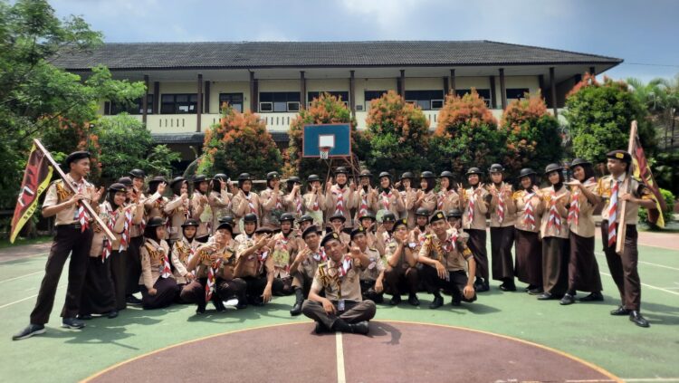 Bersiap Menjadi Dewan Ambalan, 26 Bantara SMA N 1 Kutasari Ikuti LDK