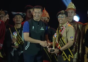 Kwarnas dan Kemenpora RI Gelar Penghargaan Pramuka Berprestasi 2024 di Momen Puncak Hari Sumpah Pemuda