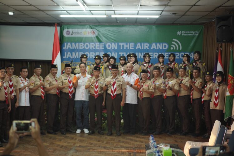 JOTA-JOTI 2024 Resmi Dibuka Oleh Ketua Kwartir Nasional Gerakan Pramuka