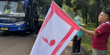Kak Rio Ashadi, Sekretaris Pelaksana  KPMN 2024 Lepas Peserta Giat Wisata Edukasi