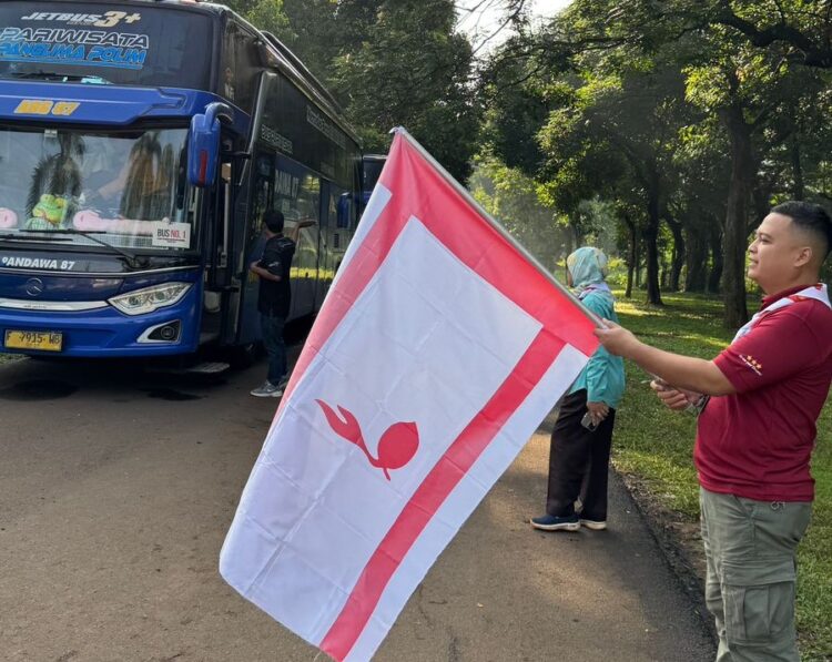 Kak Rio Ashadi, Sekretaris Pelaksana  KPMN 2024 Lepas Peserta Giat Wisata Edukasi