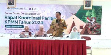 Rapat Koordinasi Panitia Perkemahan Pramuka Madrasah Nasional (KPMN) Tahun 2024