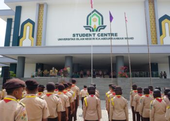 Gerakan Pramuka UIN K.H Abdurrahman Wahid Pekalongan Menggelar Kegiatan Gladi Tangguh Pramuka Penegak (GTPP) ke-VII