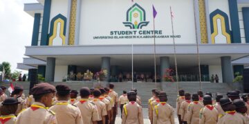 Gerakan Pramuka UIN K.H Abdurrahman Wahid Pekalongan Menggelar Kegiatan Gladi Tangguh Pramuka Penegak (GTPP) ke-VII
