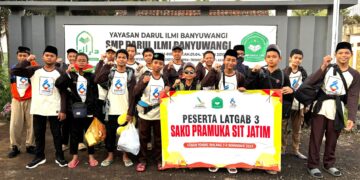 26 Pramuka SMP Darul Ilmi Banyuwangi Ikuti Dianpinru di Coban Rondo Malang