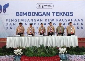 Ketua Kwarnas Mengatakan Gerakan Pramuka Harus Bisa Mencetak Generasi Muda Yang Mampu Menjadi Penggerak Ekonomi