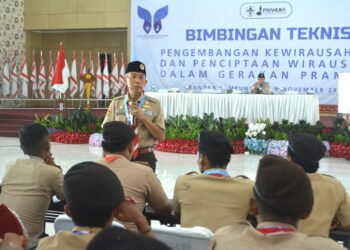 Sesjen Kwarnas Mengatakan Entrepreneurship Adalah Keterampilan Yang Sangat Dibutuhkan Untuk Melatih Pramuka Menjadi Kreatif, Mandiri, Dan Memiliki Daya Saing Yang Tinggi