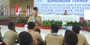 Sesjen Kwarnas Mengatakan Entrepreneurship Adalah Keterampilan Yang Sangat Dibutuhkan Untuk Melatih Pramuka Menjadi Kreatif, Mandiri, Dan Memiliki Daya Saing Yang Tinggi