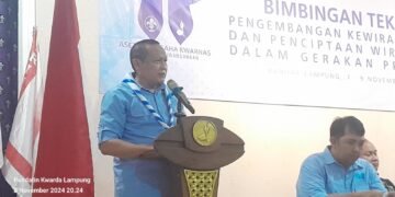 Bimtek Kewirausahaan Pramuka Ditutup. Ini Pesan Waka Kwarnas Kak Yulius