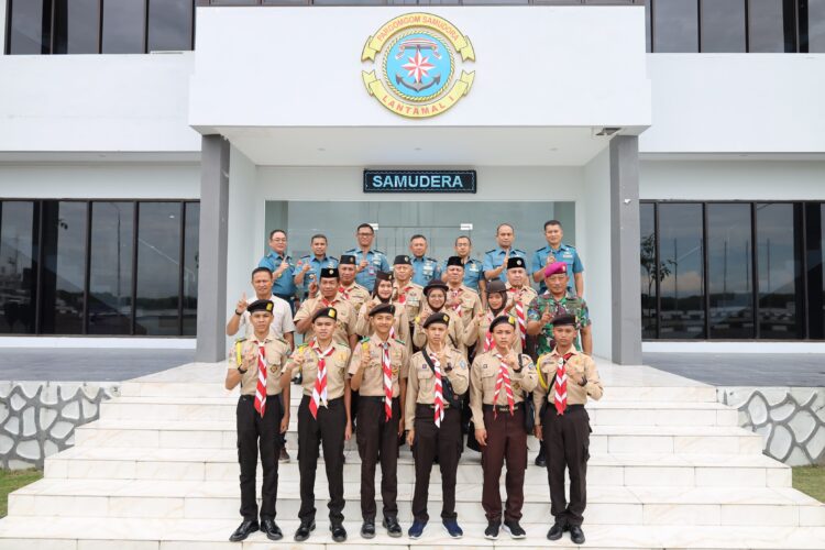 Saka Bahari Kwarda Sumatera Utara  Berpartisipasi Dalam Pembinaan Pembentukan Karakter Maritim 2024