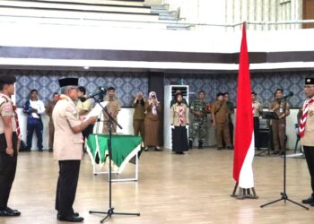 Kwarda Sumut Resmi Lantik Pengurus Pramuka Tapanuli Tengah Masa Bakti 2024 – 2029