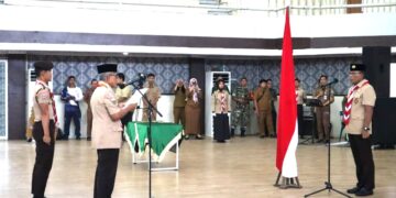 Kwarda Sumut Resmi Lantik Pengurus Pramuka Tapanuli Tengah Masa Bakti 2024 – 2029