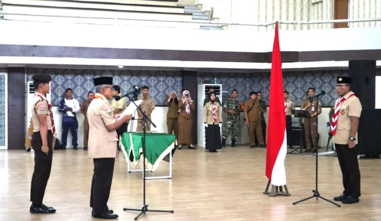 Kwarda Sumut Resmi Lantik Pengurus Pramuka Tapanuli Tengah Masa Bakti 2024 – 2029