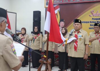 Pengukuhan Mabicab Sibolga , Kwarda Sumut Momentum Kembangkan Pramuka Sibolga