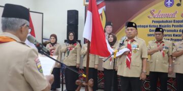 Pengukuhan Mabicab Sibolga , Kwarda Sumut Momentum Kembangkan Pramuka Sibolga