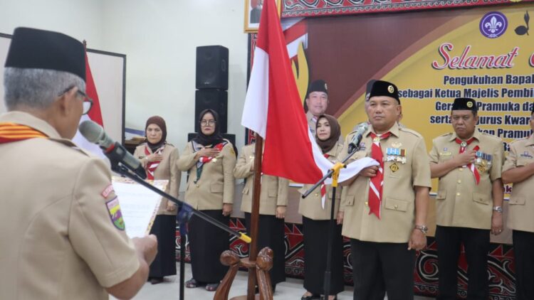 Pengukuhan Mabicab Sibolga , Kwarda Sumut Momentum Kembangkan Pramuka Sibolga