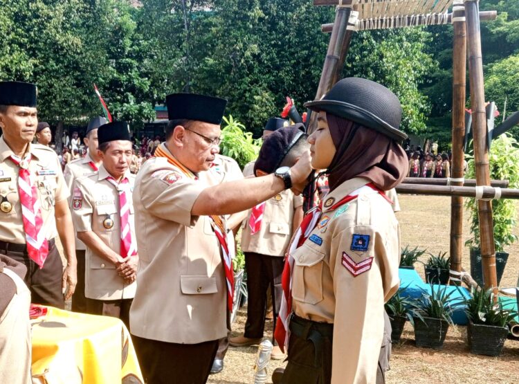 Buka Lomba Sigma Scout Competition Di Gudep Al Kautsar, Ini Pesan Ketua Kwarda Lampung