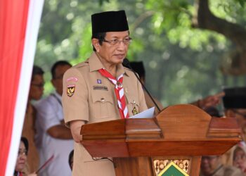 KEMENTERIAN AGAMA AKAN TETAP MEMPERTAHANKAN DAN MENGANJURKAN 41 RIBU PONDOK PESANTREN  MELAKUKAN  KEGIATAN KEPRAMUKAAN.