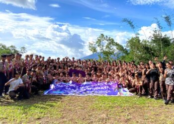 Saka Pariwisata Tomohon Menggelar Kegiatan Perkemahan Nature’s Wonders Camp 2024