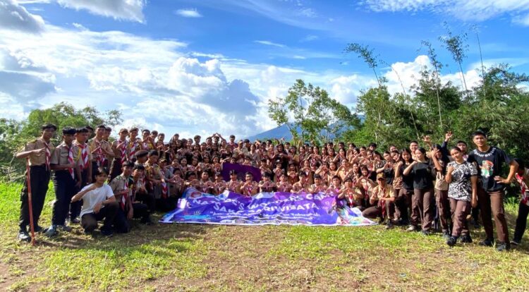 Saka Pariwisata Tomohon Menggelar Kegiatan Perkemahan Nature’s Wonders Camp 2024