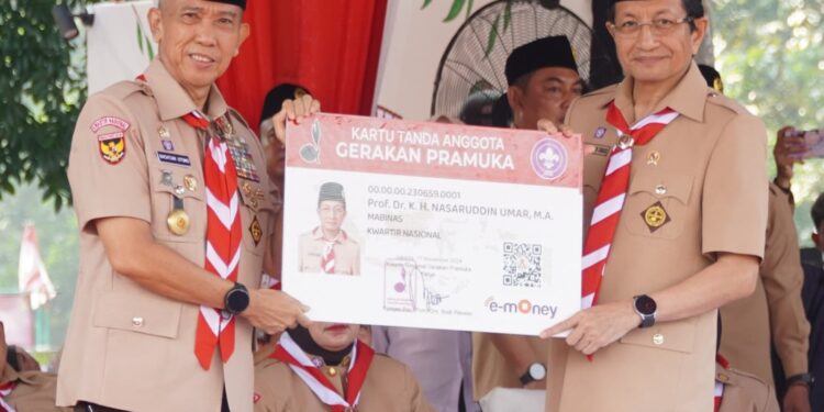 Kwarnas dan Kemenag Gelar Kemah Pramuka Madrasah Nasional 2024 di Cibubur