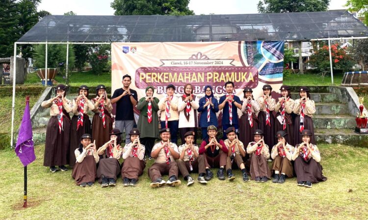 Gudep SMPN 1 Ciawi Bogor Gelar PPBB
