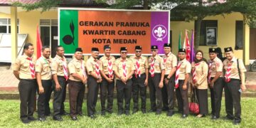 Kwarcab Kota Medan Mendoakan Bobby Nasution Sukses Bangun Pramuka di Sumut