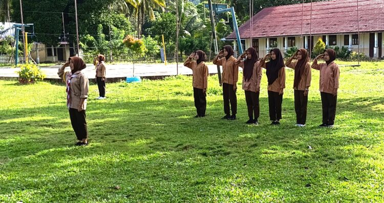 Penerimaan Tamu Ambalan SMAN 1 Bakongan Timur