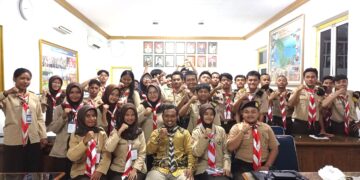 Pramuka Penegak Dan Pandega Cilacap Ikuti Youth Camp Saka Pariwisata Di Lapangan Disparpora Kab Cilacap