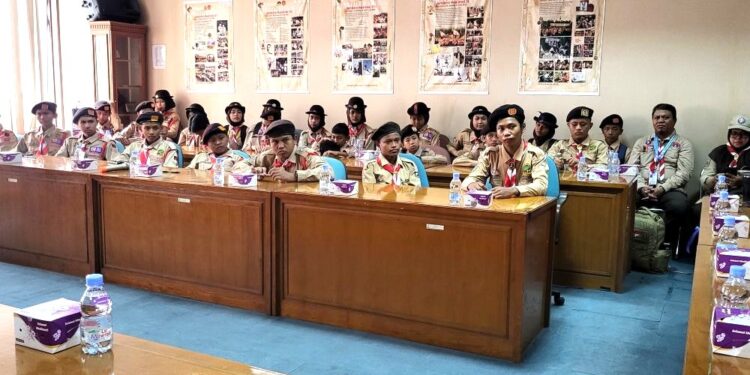 Pramuka SMP Ar-Ridha dan MTSN 5 Jakarta Utara Gelar Urban Scouting ke Kwarnas