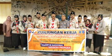 Kwarnas Terima Kunjungan Kerja Kwarcab Hulu Sungai Selatan