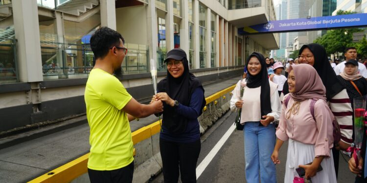 Dewan Kerja Nasional dan Forum GenRe Rayakan Hari Ibu di Bundaran HI