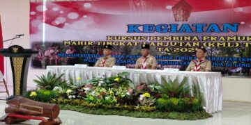 MABES TNI dan Pusdiklatnas Gelar Kursus Pembina Pramuka Mahir Tingkat Lanjutan untuk Pamong Saka di Lingkungan TNI