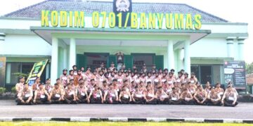 Saka Wira Kartika Kodim 0701/Banyumas Sukses Binsar Calon Anggota XVIII