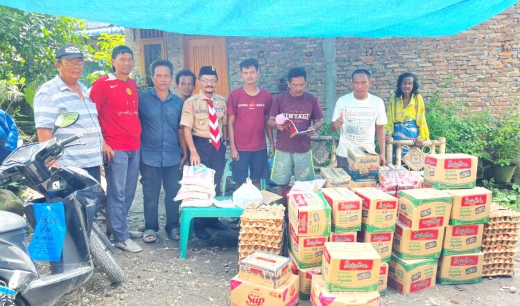 Kwarran Medan Sunggal Bantu Warga Terdampak Banjir
