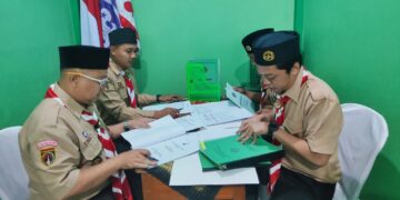 Kwarcab Karanganyar Rampungkan Penilaian Lomba Gudep Mantap