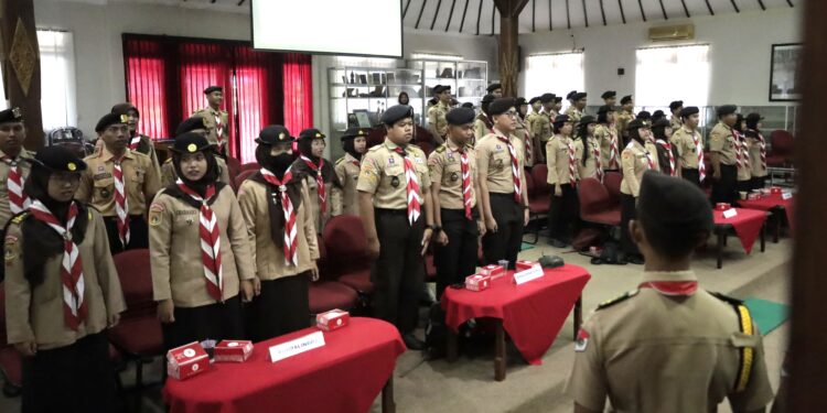 Pramuka Penegak Dan Pandega Cilacap Ikuti Rapat Kordinasi Wilayah DKC Se Binwil Banyumas Di Kwarcab Purbalingga