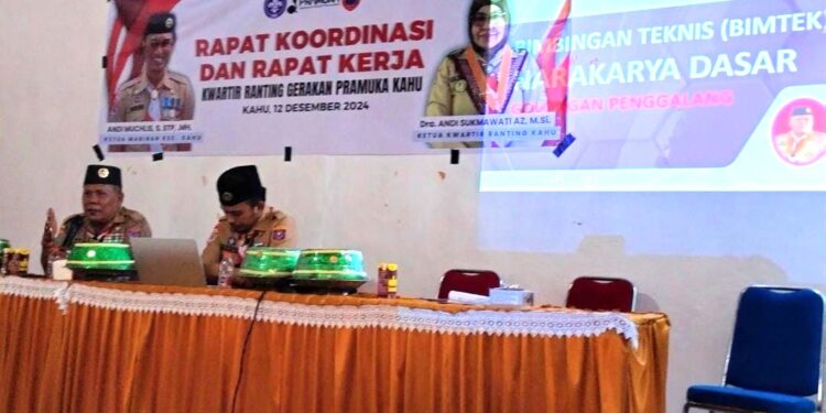 Kwarran Kahu Laksanakan Bimbingan Teknis Penyelesaian Narakarya Dasar