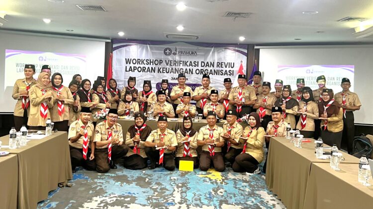 Ketua Kwarnas Sebut Workshop Verifikasi dan Reviu Laporan Keuangan Organisasi Sebagai Wujud Transparasi Pengelolaan Keuangan